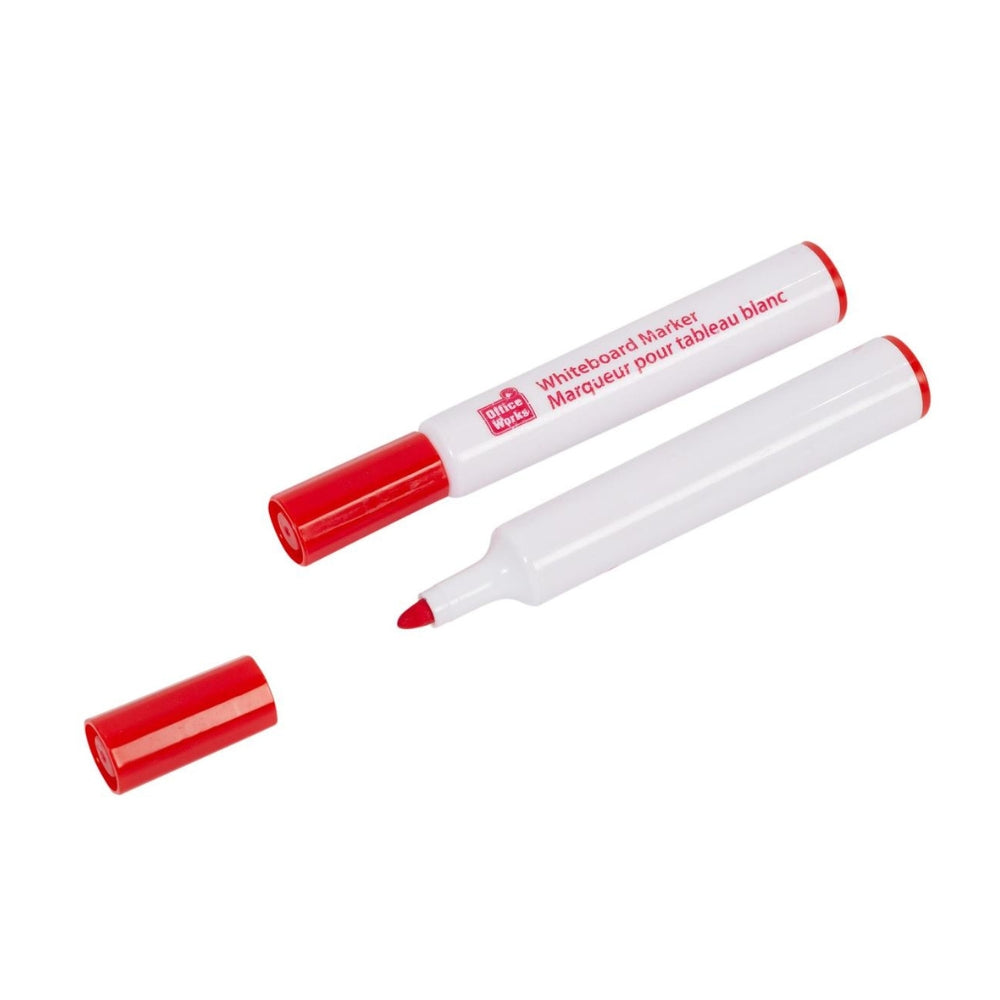 O.WKs 8 pc White Board Marker2 Red/2 Blue/4 Black
