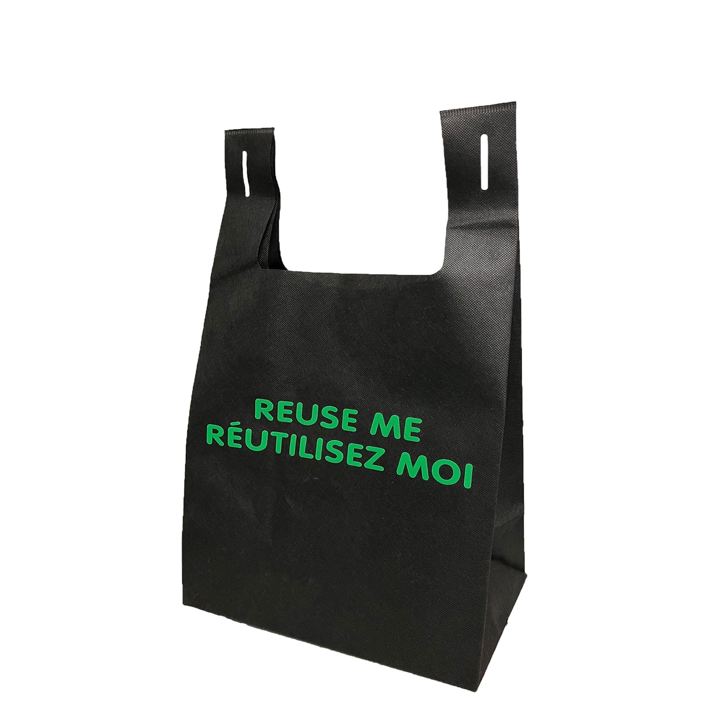 Viro Reusable Bags Black 11"x7"x19.3" Black 100/cs