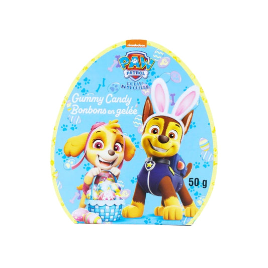 Paw Patrol Egg Shapd Box 50g 24/cs