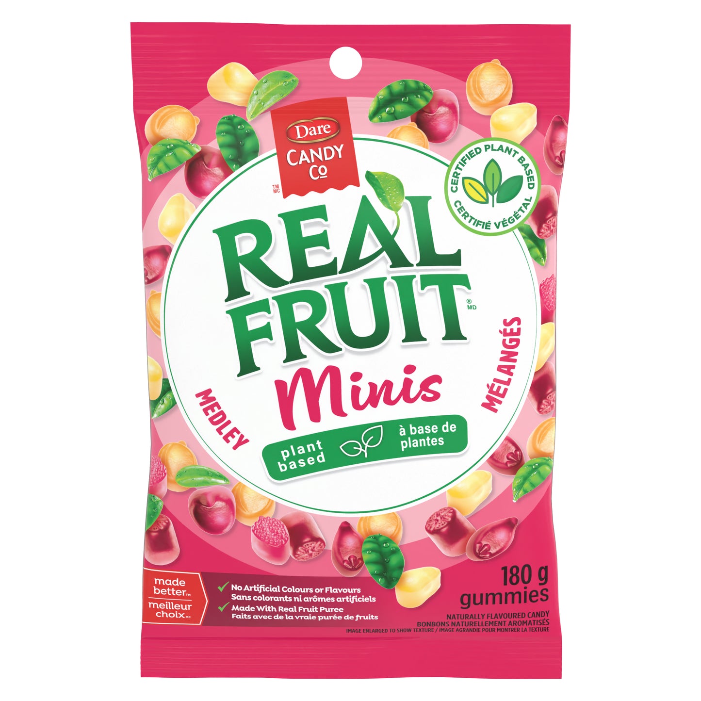 Dare REALFRUIT Mini's Medley 180 g 9/cs