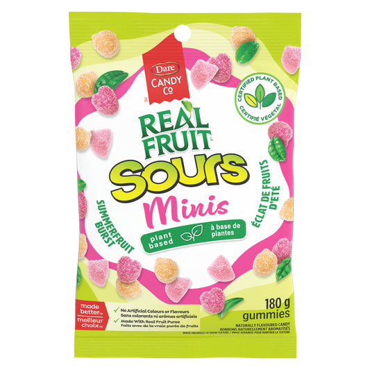 Dare REALFRUIT Mini's Sours Summerfruit Burst 180