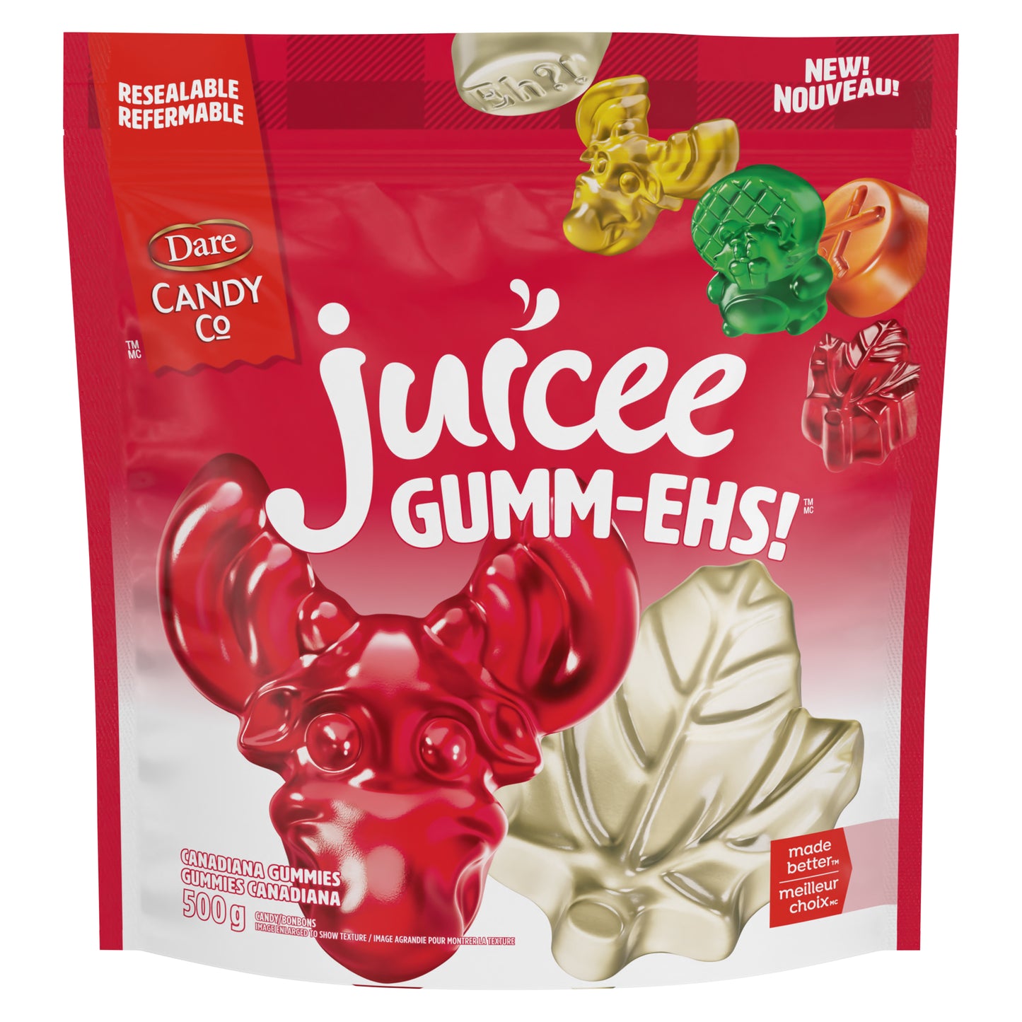 Dare Juicee Gummi-Ehs 500g 6/cs