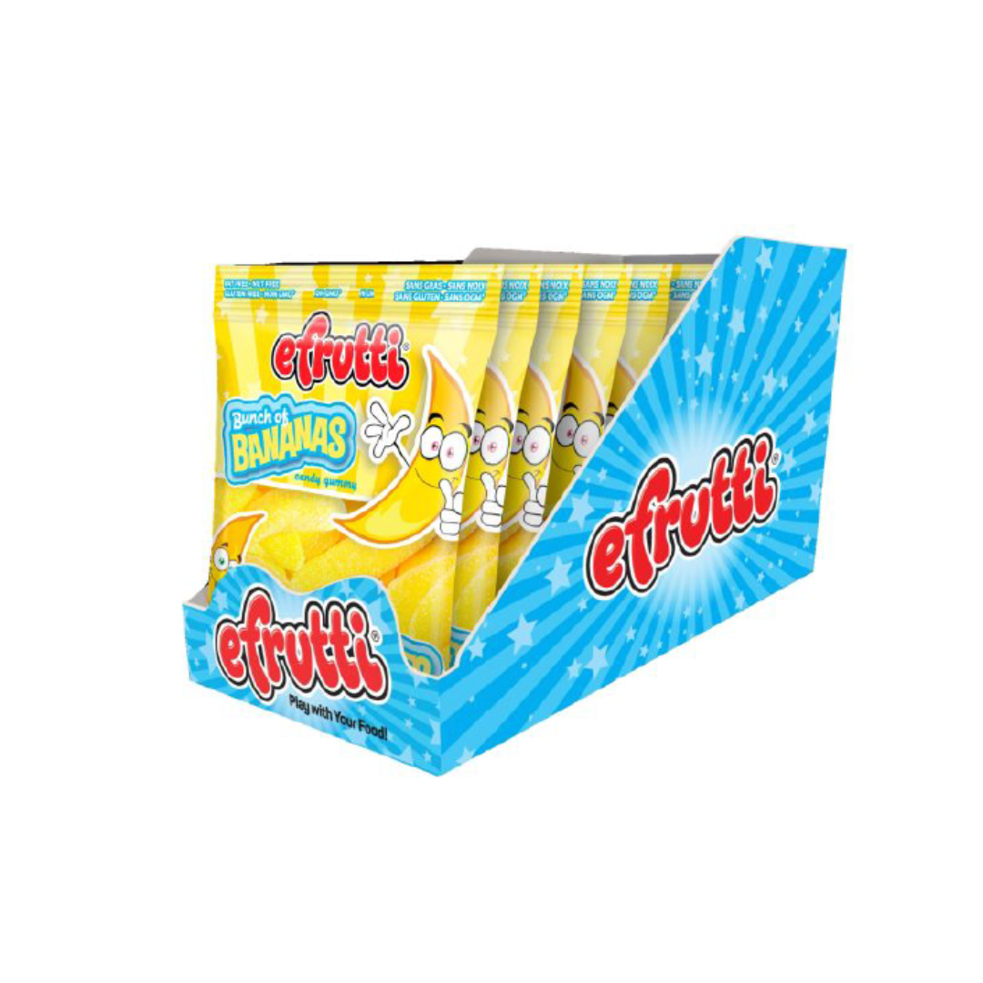 EFrutti Bunch of Bananas Gummy 100g 12/cs