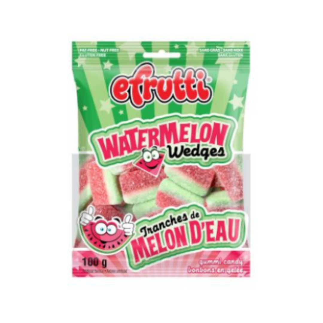 EFrutti Watermelon Wedges Gummy 100g 12/cs