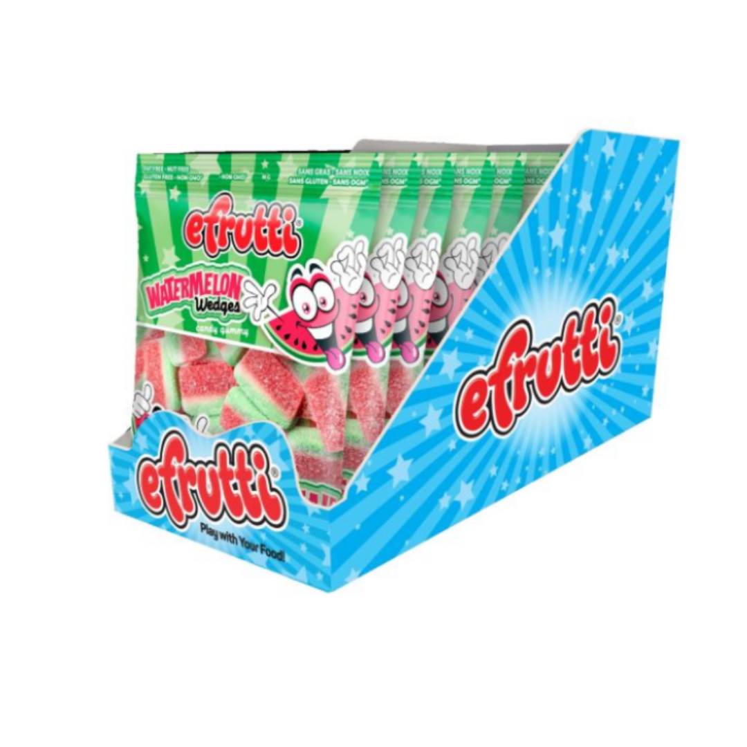 EFrutti Watermelon Wedges Gummy 100g 12/cs