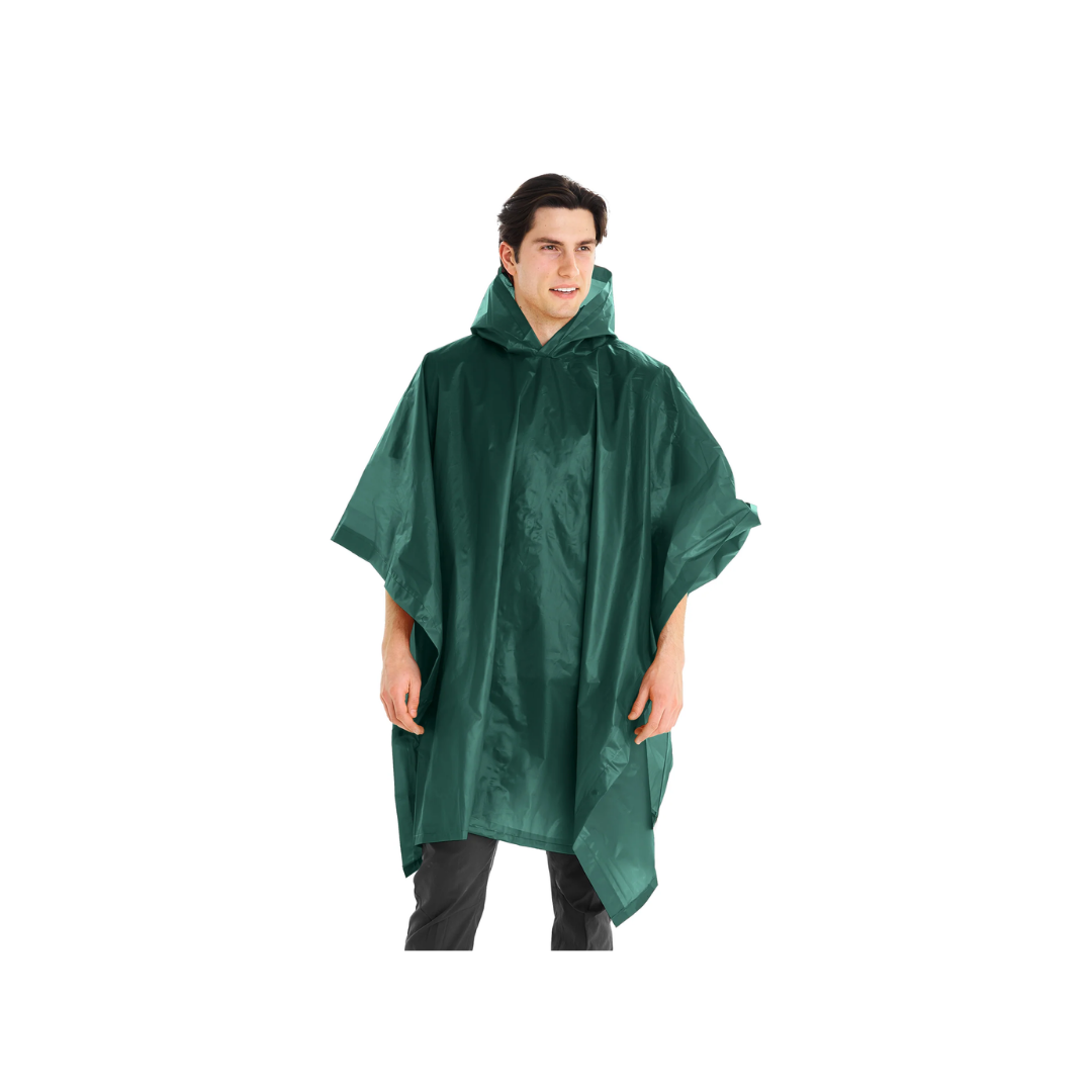 Rain Poncho Green