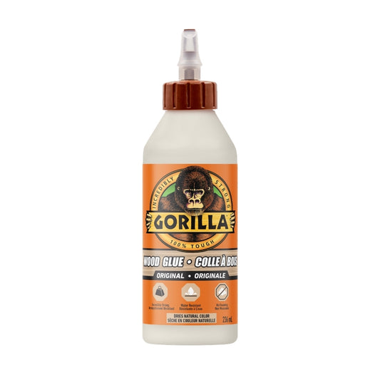 Gorilla Wood Glue 8oz 236mL Indoor/Outdoor Use