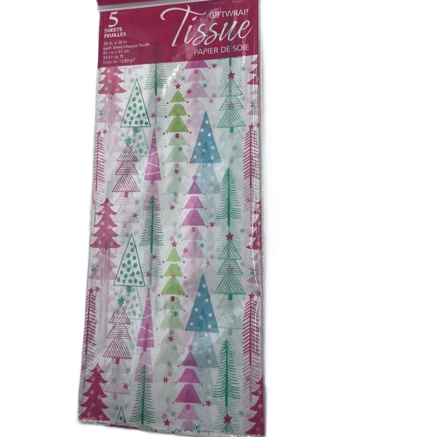 Trees Printed Tissue Paper 5's