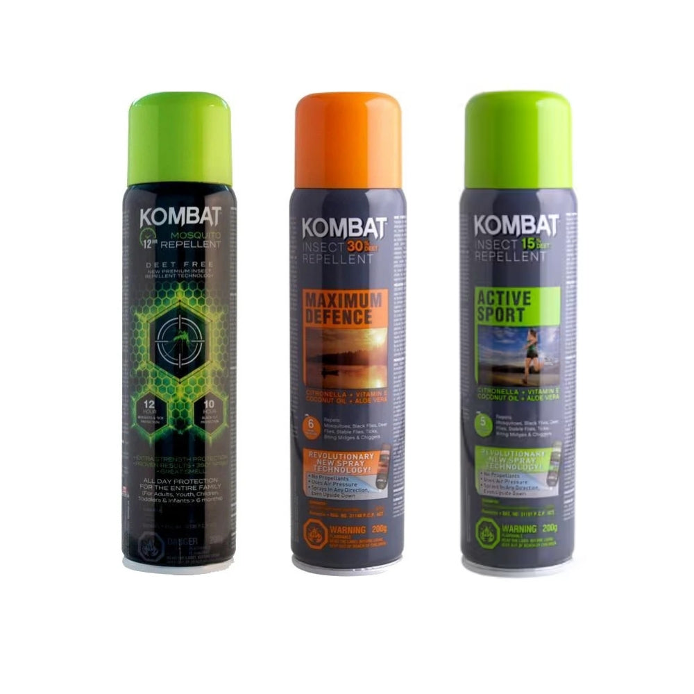 Kombat Insect Repellents Combo 12/cs