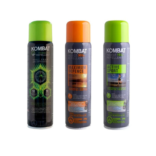 Kombat Insect Repellents Combo 12/cs
