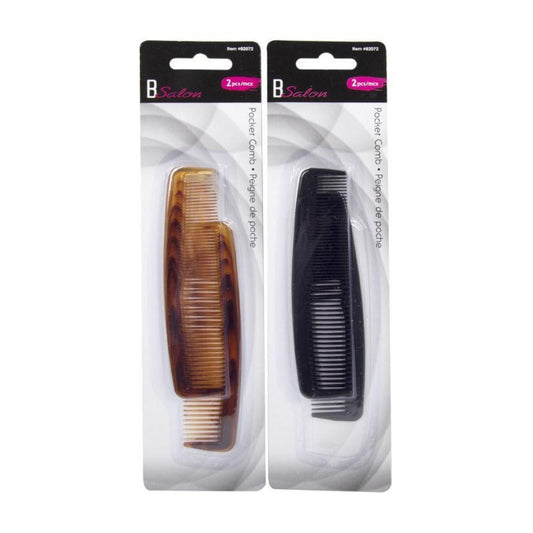 Bodico 2-pc Pocket Combs Assorted
