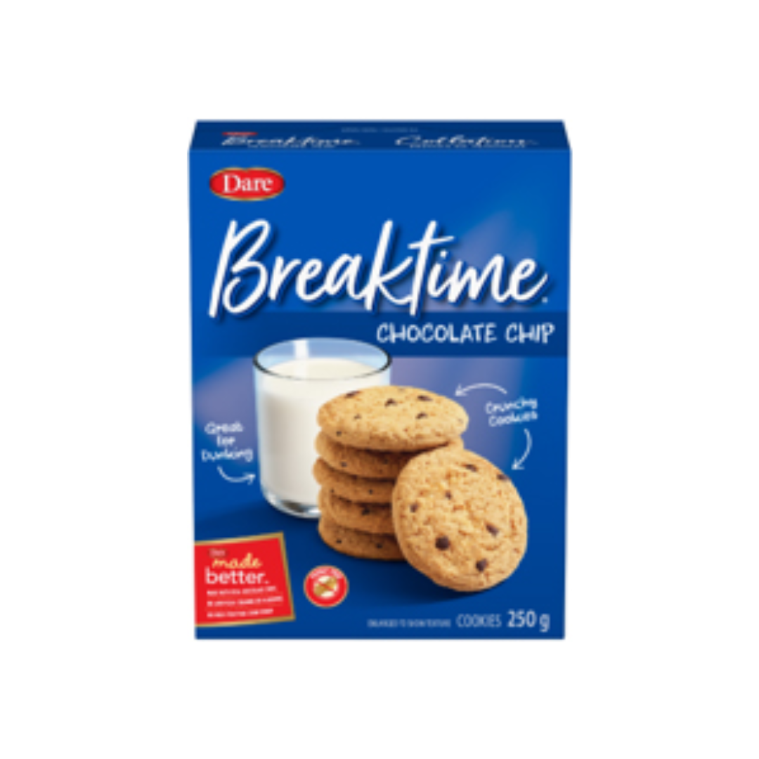 Dare Breaktime Choc Chip 250 g