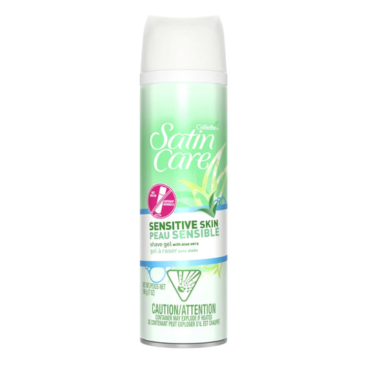 Satin Care Shave Gel Sensitive Skin 198g
