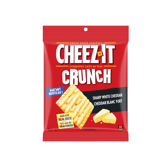 Cheez-It Crunch Sharp White Cheddar 92 g 6/cs