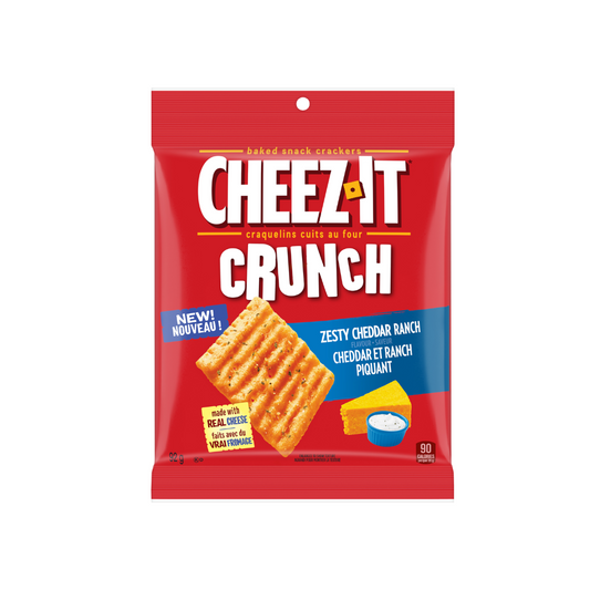 Cheez-It Crunch Zesty Cheddar Ranch 92 g 6/cs