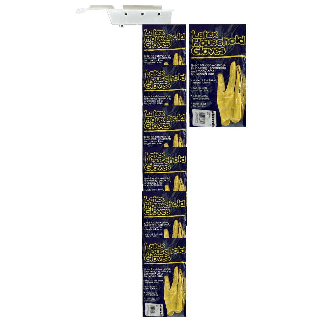 36-61 Small Household Latex Glove 12ct