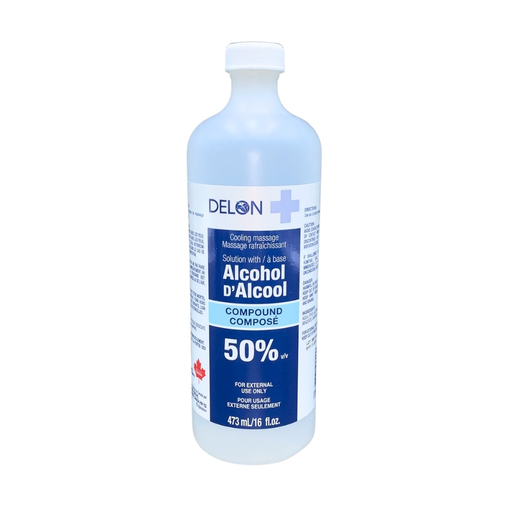 Delon Rubbing Alcohol 50% 473ml