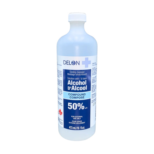 Delon Rubbing Alcohol 50% 473ml