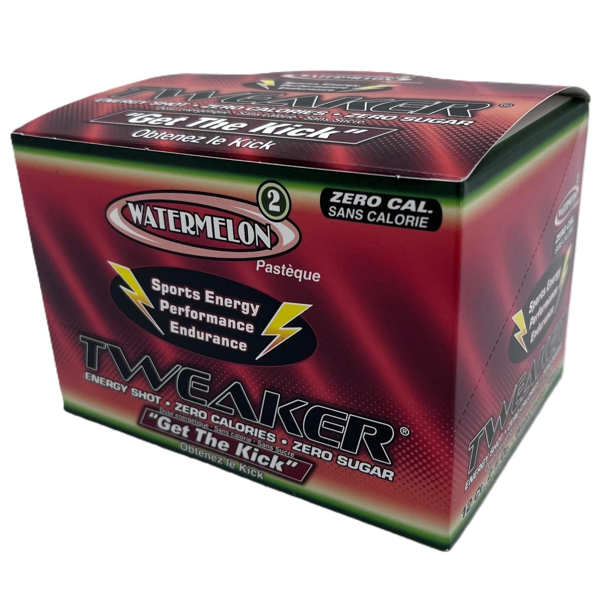 Tweaker Energy Shot Watermelon 60 ml 12/bx