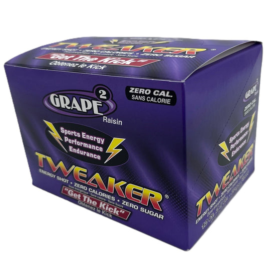 Tweaker Energy Shot Grape 60 ml 12/bx