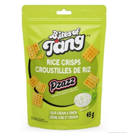 Bites of Tabg Rice Crisps Sour Cream 45g 12/