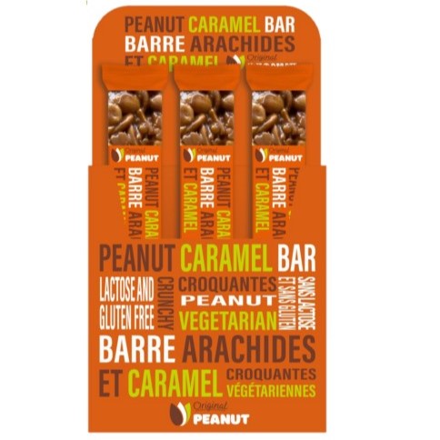 Original Peanut Caramel Bar 90g 18/bx