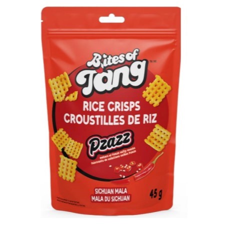 Bites of Tang Rice Crisps Sichuan Mala 45g 12/cs