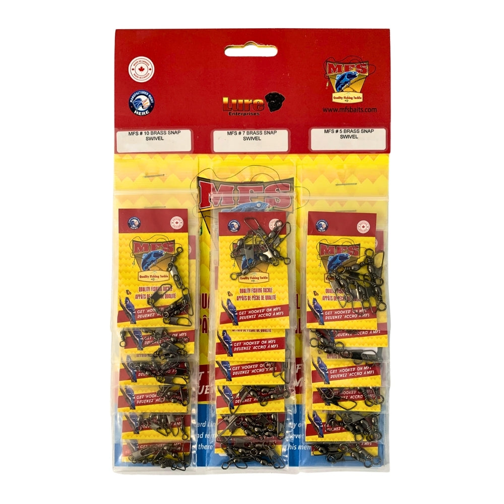 MFS Assorted Swivels #5,7,10 18/cs
