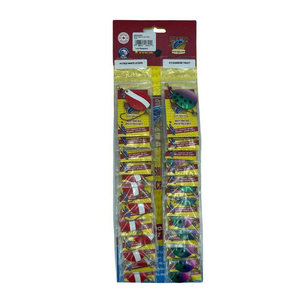 MFS #5 Spinner Assortment 12/cd