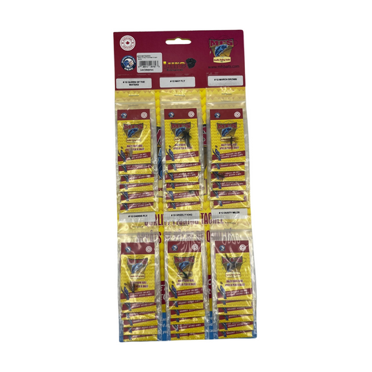 MFS E12 Dry Trout Flies #2 Assorted 18/cd