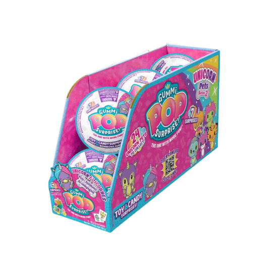 Gummi Pop Surprise Unicorn Series 2  20g 6/bx