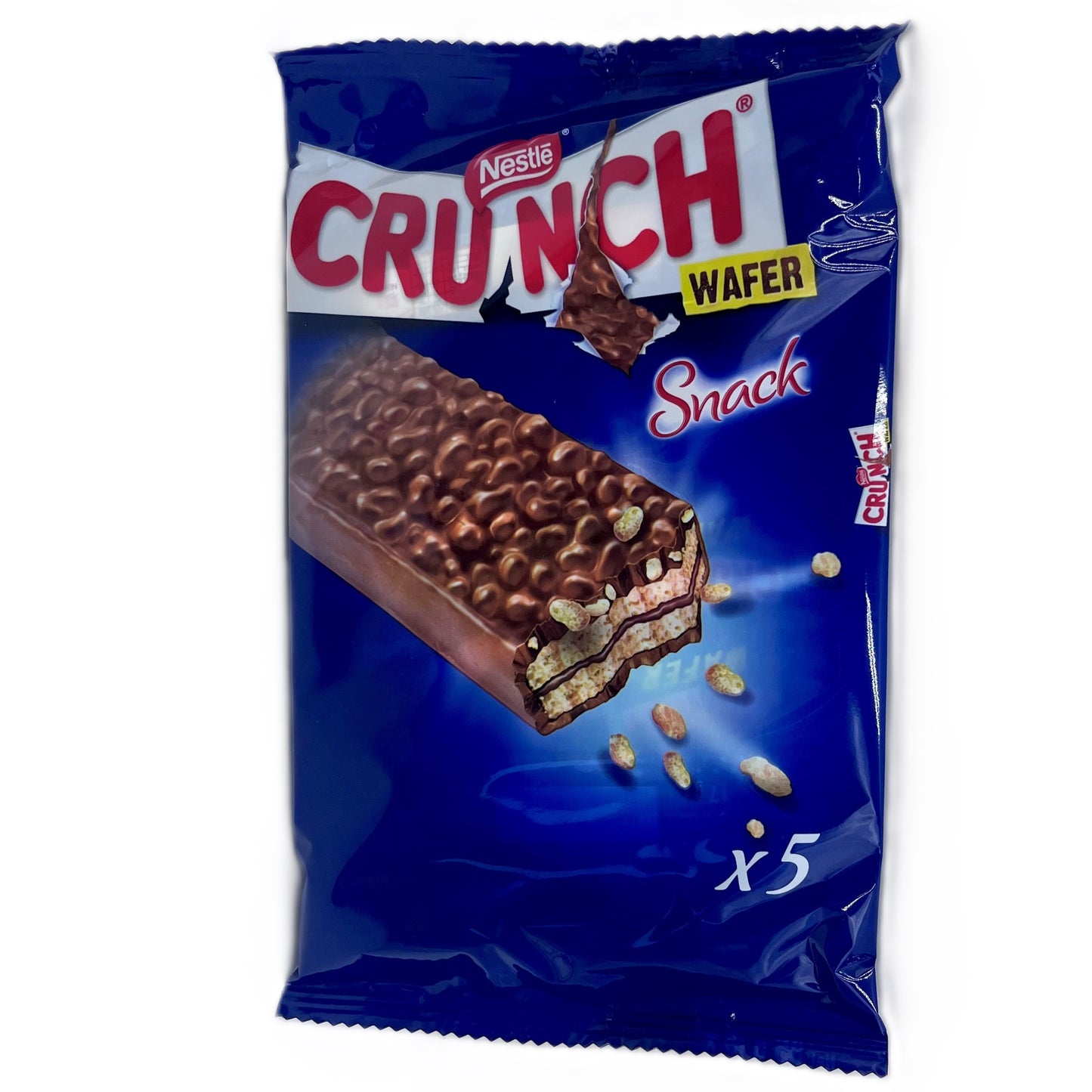 Nestle Crunch Milk Choc Wafers 17g 5/pk