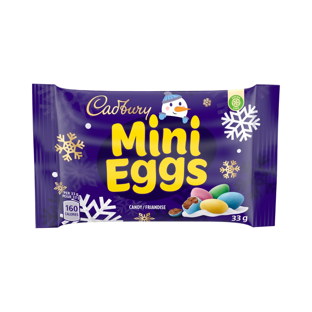 Mondelez Christmas Mini Eggs 33g 24/bx