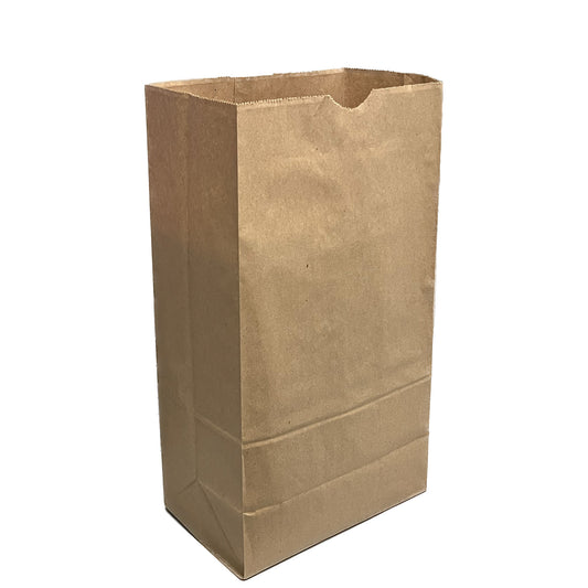 20lb Kraft Paper Bag 500/cs 8.27x5.24x15.94"