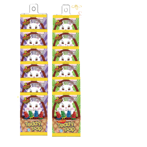 Easter Teddy Pop CS 12/bx