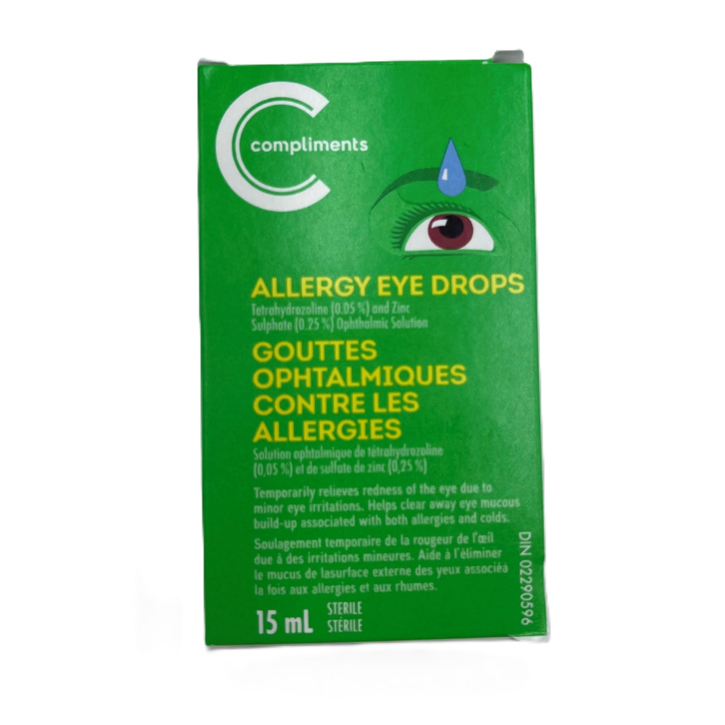 Comp Allergy Eye Drops 15ml