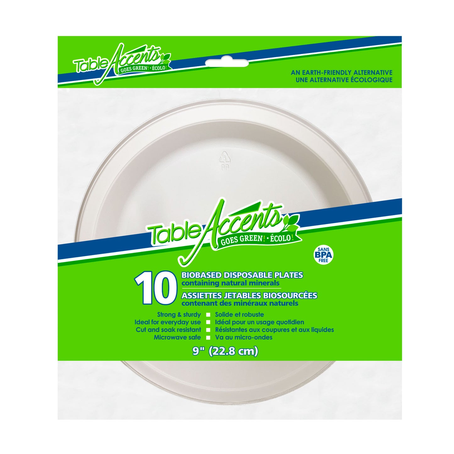 9" Plates Biobased 10/pk