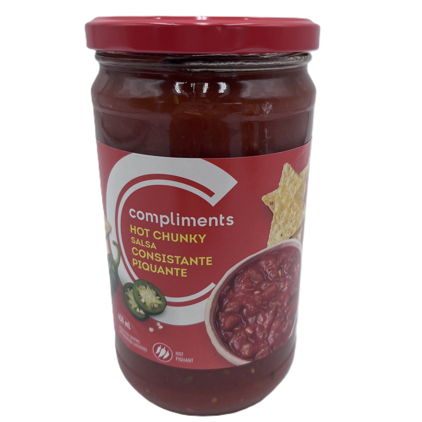 Comp Chunky Hot Salsa 650 ml