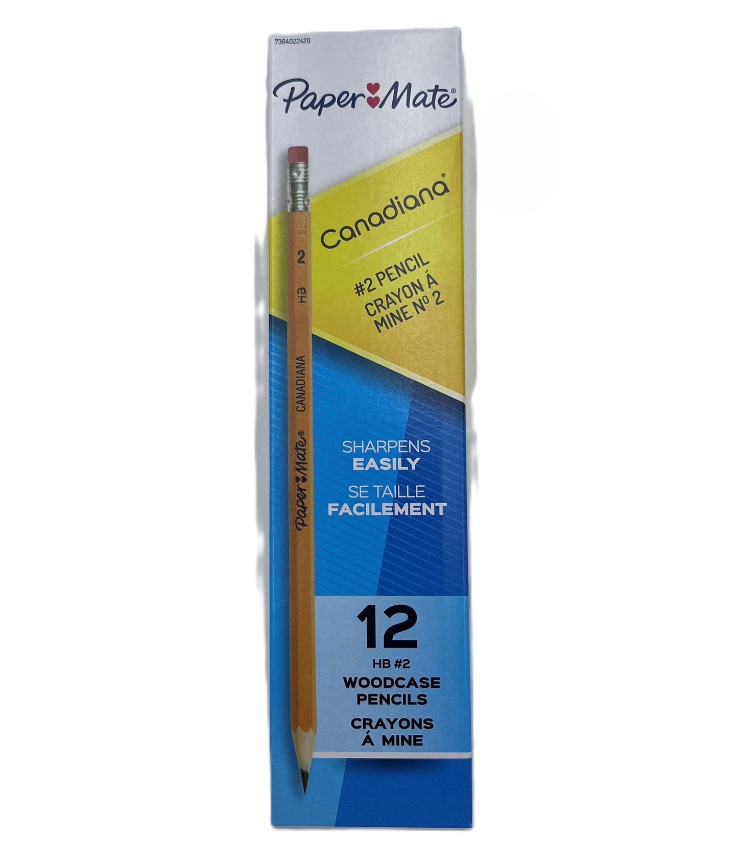 Papermate HB#2  Pencil 12/pk Canadiana