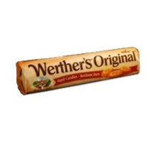 Werthers Original  Hard Rolls 50g 12/bx