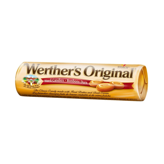 Werthers Original Hard Rolls 50g 12/bx