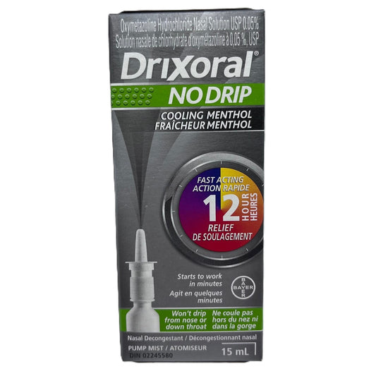 Drixoral No Drip with Menthol 15ml