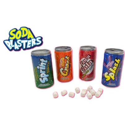 Soda Blasters Fizzy Candy 42g 12/bx