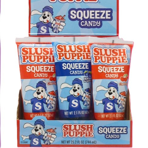 Slush Puppie Double Squeeze Candy 80g 12/bx