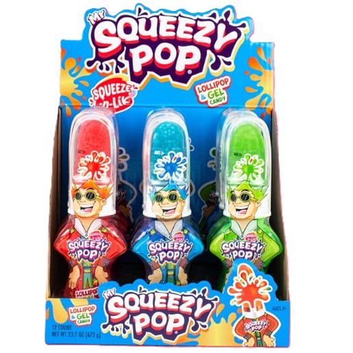 Mr. Squeezy Pop 56g 12/bx