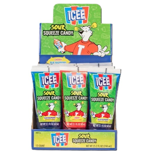 ICEE Sour Squeeze Candy 62ml 12/bx