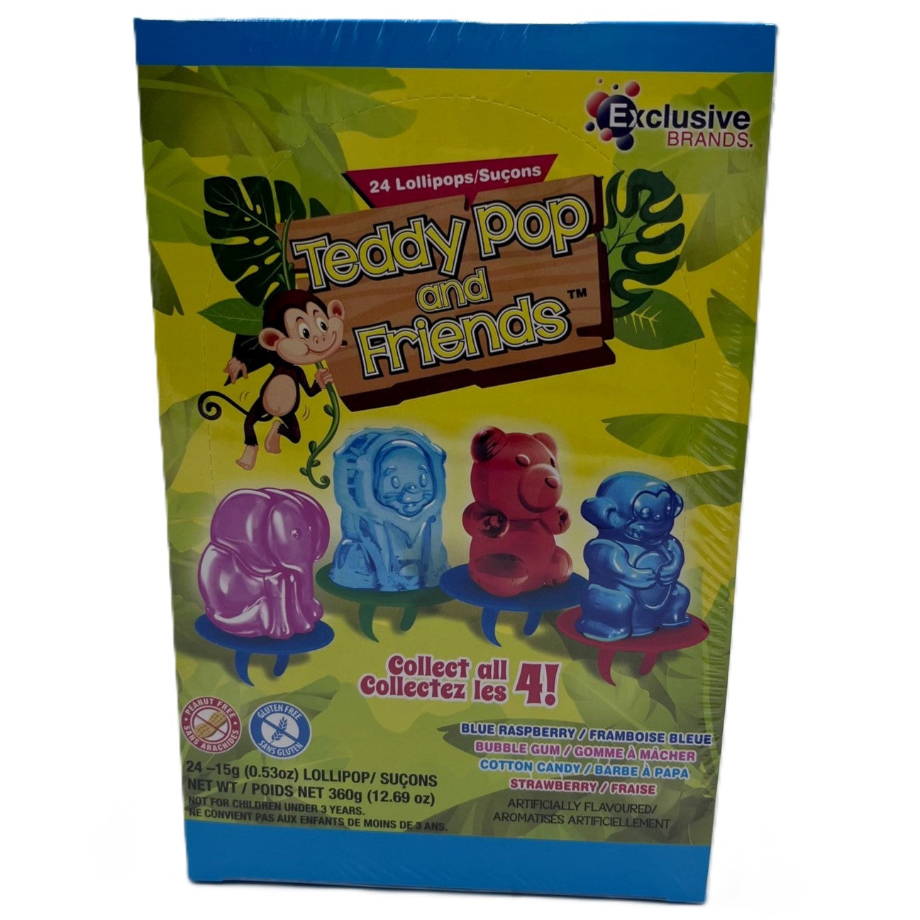 Teddy Pop & Friends 15g 24/bx