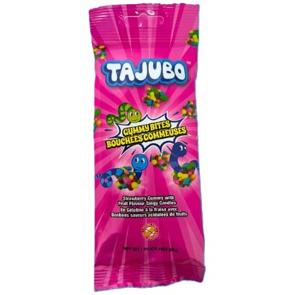 TAJUBO Gummy Bites Strawberry 60g 10/bx