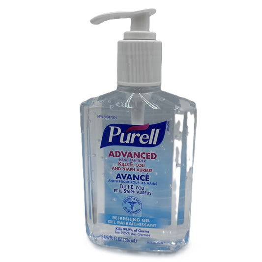 Purell Gel Hand Sanitizer 236 ml 12/cs