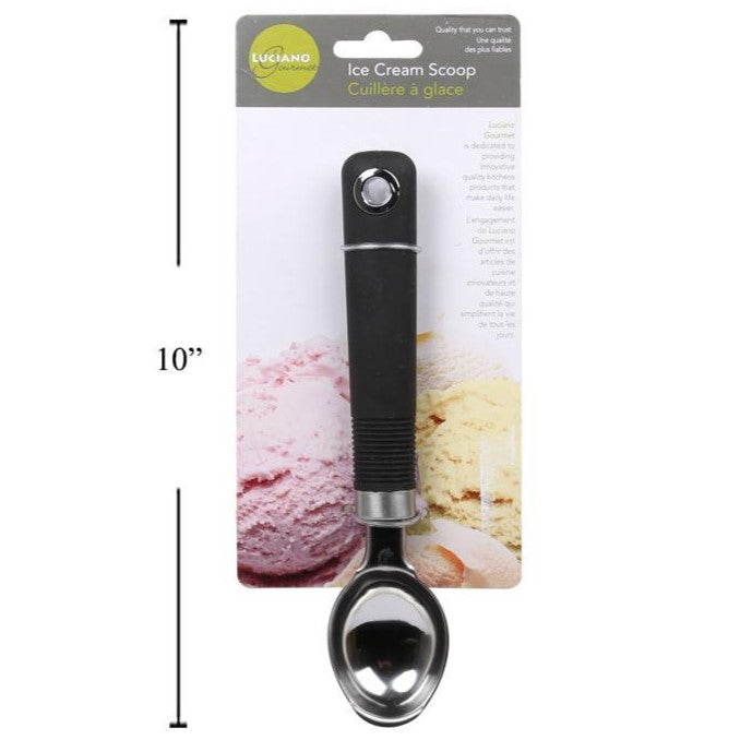 L. Gourmet Ice Cream Scoop Stainless Steel